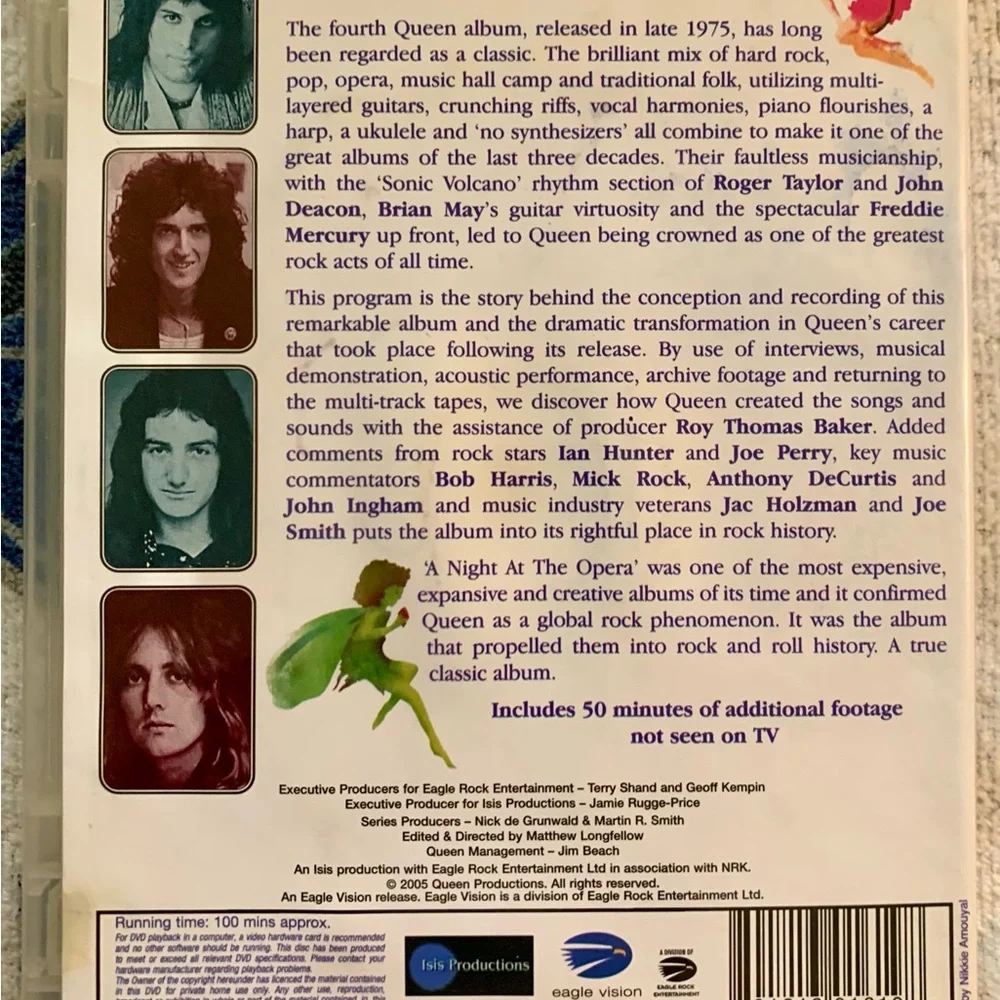Queen DVD - Rock Opera - Picture 2 of 2